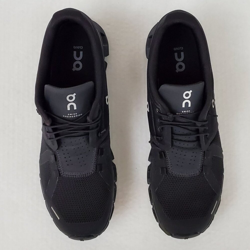 ON CLOUD 5 Cloudtec Womens Size 10 Black Running Trail Speed Lace Shoes 59.98905 - Picture 7 of 11